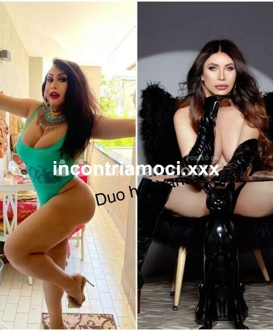 escort.it - VILLAGGIO COPPOLA Belissima🔥🔥🔥 Trans luma 🔥🔥🔥bomba sexy IN COPPIA CON AMICA ISABELLA